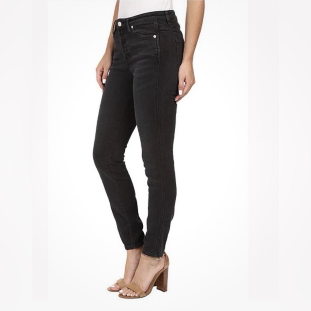 Free People Hi Rise Black Skinny Stretch Jeans